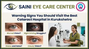 Warning Signs You Should Visit the Best Cataract Hospital in Kurukshetra