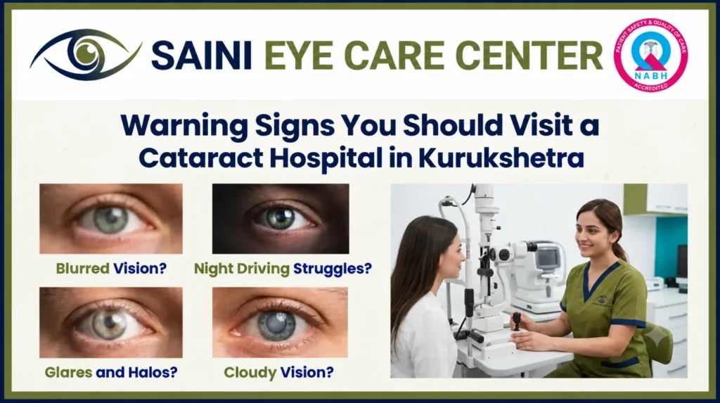 Warning Signs You Should Visit a Cataract Hospital in Kurukshetra